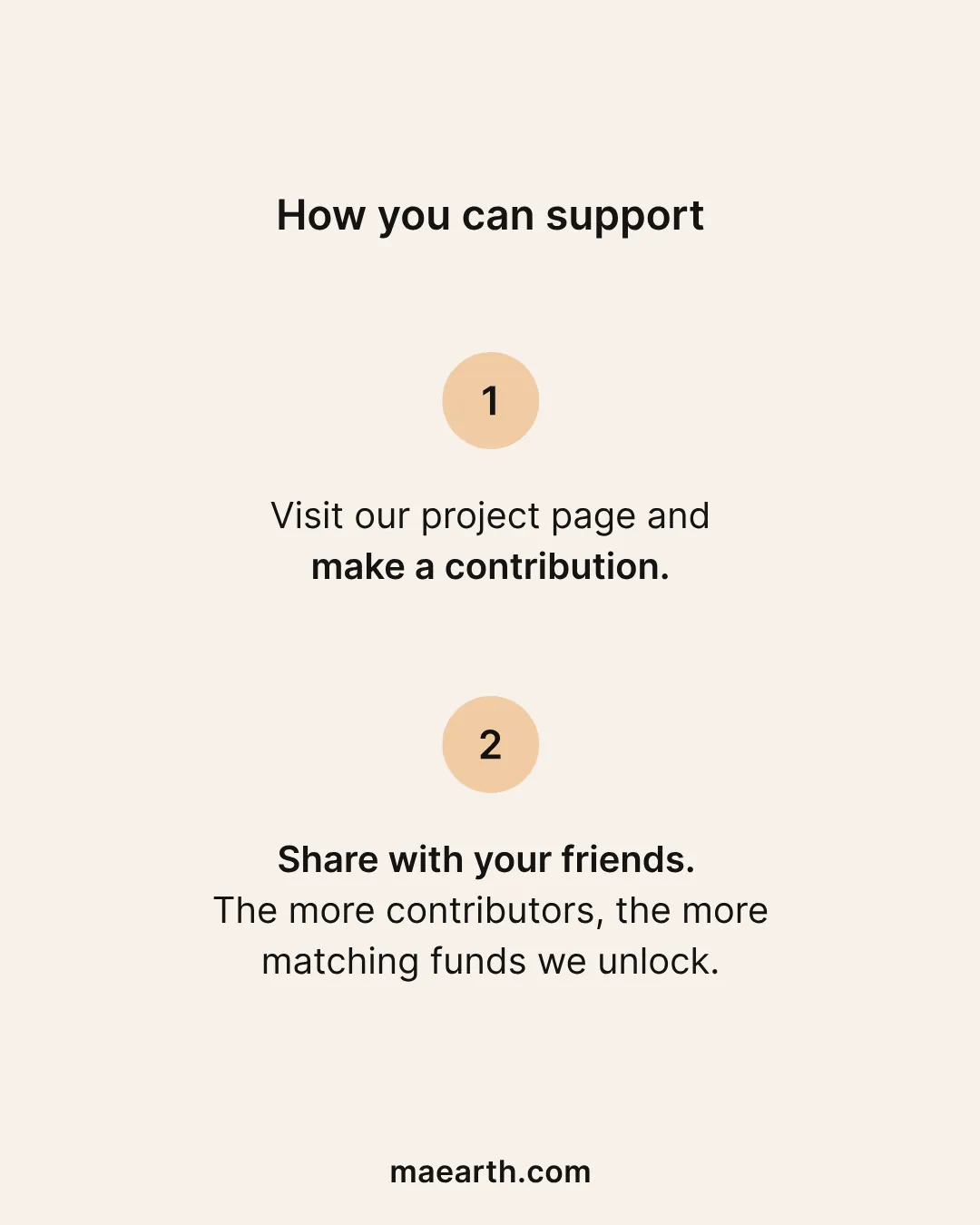 How to support